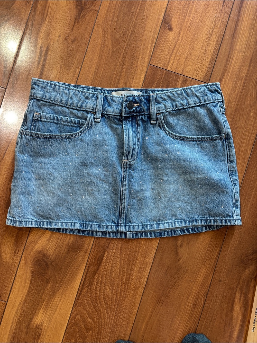Hollister Denim Embellished Skirt with shorts Size 10/30